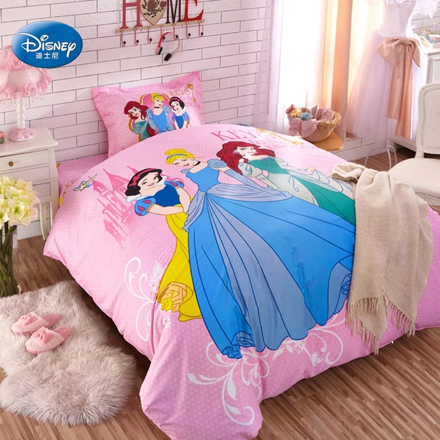 Lovely Three Princess Bedding Sets Little S Bedroom Decor 100 Lovely Three Princess Bedding Sets Little S Bedroom Decor 100 Cotton Duvet Cover Set 3 4pcs Twin Full Size Birthday Gift