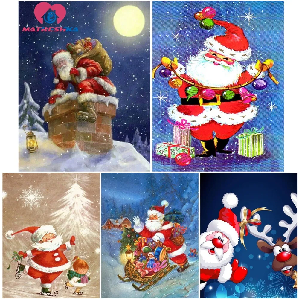 Christmas decorations for home diamond painting full square 5d diamond