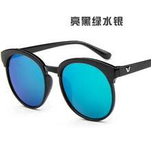 2016 New Korean Children Sunglasses Fashionable Vintage Retro Round Sunglasses Cute For Children Plastic Frame Brand Designer