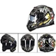 Мотоцикл шлем полный шлем Мужской и женский рыцарь теплый всесезонный можно использовать цвет один мощный - Цвет: 8