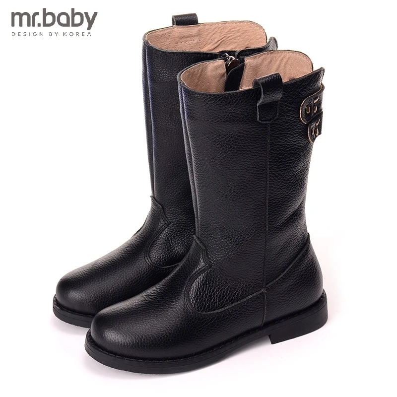 mr.baby 2016 new winter boots fashion children girls boots boys long