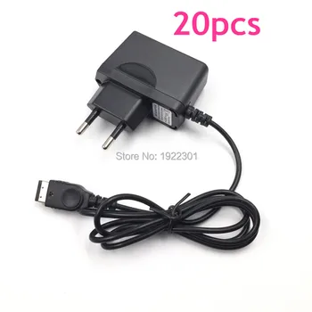 

20pcs E-house EU Plug Home Wall AC Power Adapter Power Charger Adapter for Nintendo DS for NDS For GBA SP Game Console