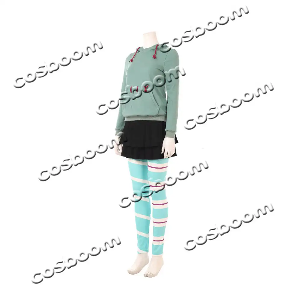 wreck it ralph 2 vanellope cosplay costume07