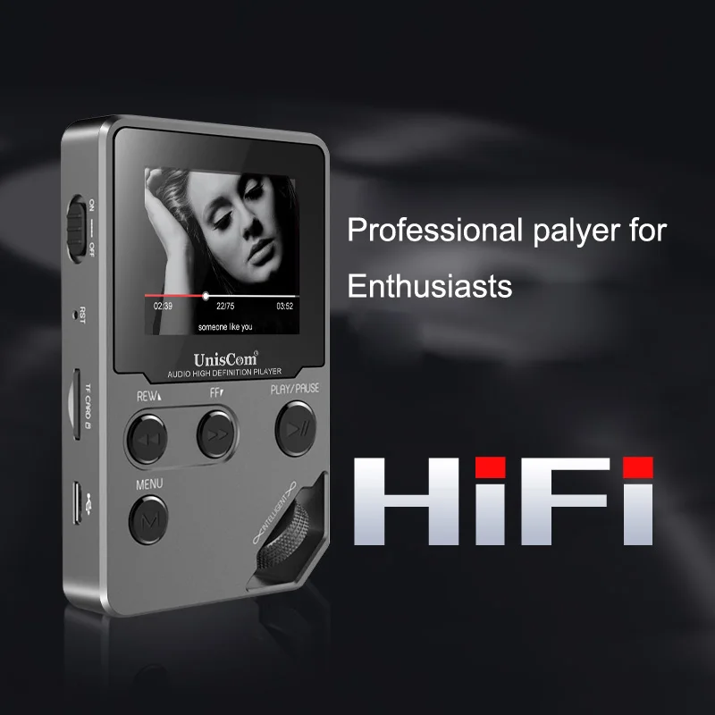 

Digital Audio Voice Pen Recorder Stereo MP3/WMA/WAC/APE/FLAC/ACC/OGG Music Player 1.8 inch Screen 16GB Lossless Dictaphone
