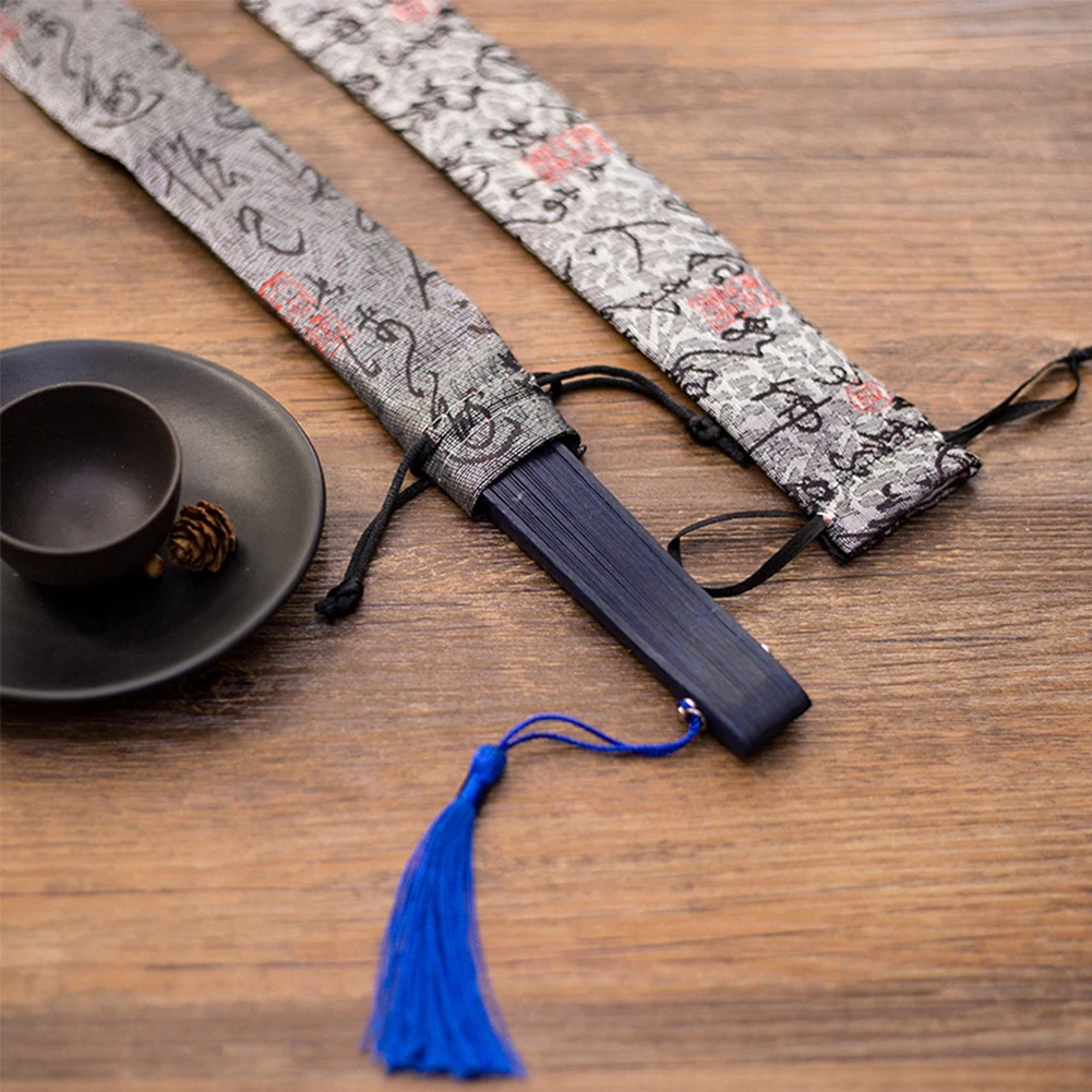 Чехол в китайском стиле, декоративная складная сумка для веера, высокое качество, ручная сумка для веера, Полиэстеровая ткань