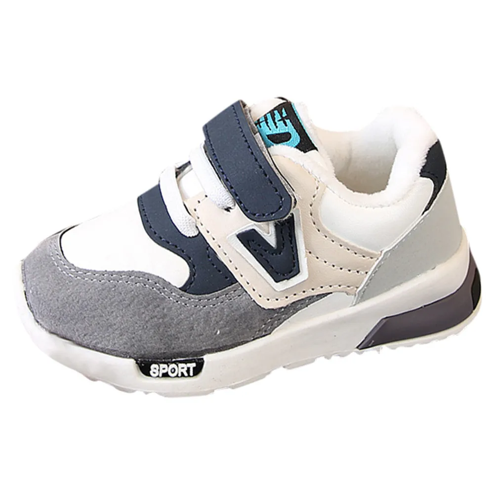 

baby sneakers Toddler Baby Boys Winter Children Casual Sneakers Mesh Soft Running Warm Shoes basket enfant garcon8.135gg