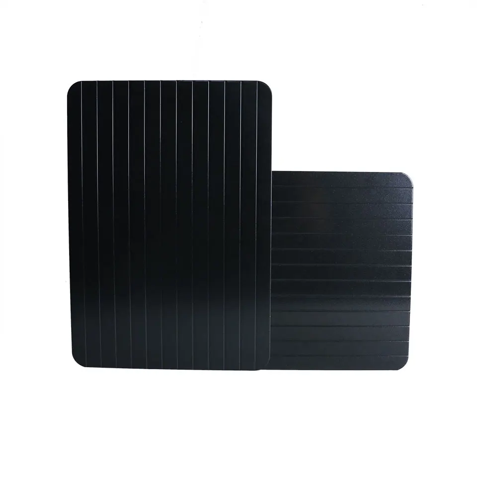 Defrost Tray Aluminium Safe Fast Thawing Frozen Meat Defrosting Board Kitchen Creative Tools No Electricity Chemicals Microwave