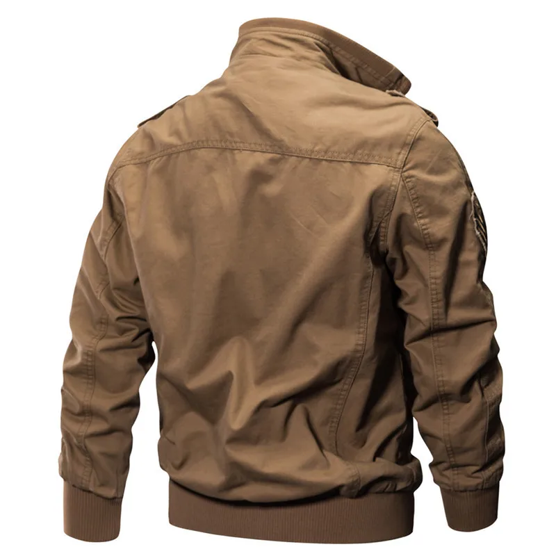 RIINR 2019 New Brand Military Jackets Men Autumn Army Pilot Bomber Jacket Air Force Men Windbreakers Tactical Combat Jackets RIINR 2019 New Brand Military Jackets Men Autumn Army Pilot Bomber Jacket Air Force Men Windbreakers Tactical Combat Jackets