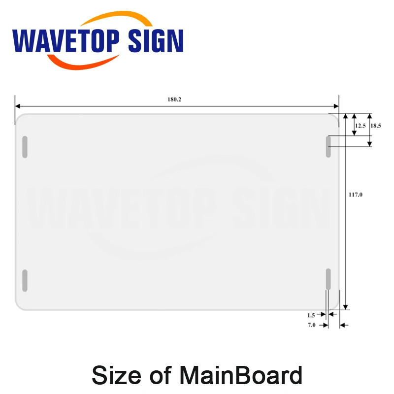 WaveTopSign Ruida RDC6442G панель Co2 лазерный, с обработчиком цифрового сигнала и контроллером использования для лазерной гравировки и резки