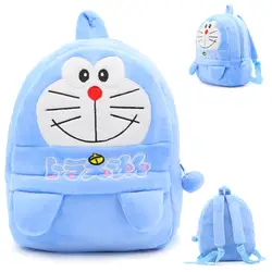 Япония кавайная плюшевая кукла 23*21*9 см Doraemon Плюшевый Рюкзак Мягкая Плюшевая сумка Мягкие плюшевые игрушки 1-3 года подарок на день рождения