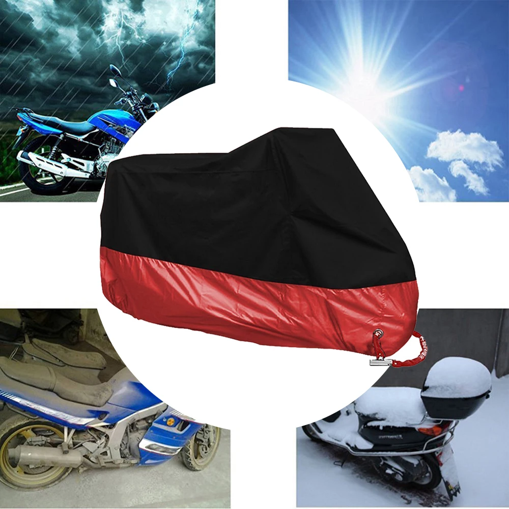 XXXL черный, красный чехол для мотоцикла для BMW R1150GS R1200GS R1200RT/Honda Shadow Spirit Aero VLX VT750 VT1100 600/Yamaha V-Star