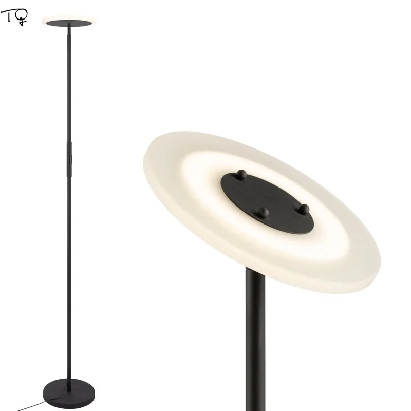 

Nordic Colorful Adjustable Touch Switch Led Floor Lamps Stepless Dimming Living Room Bed Light Bedside Study Reading Luminaire