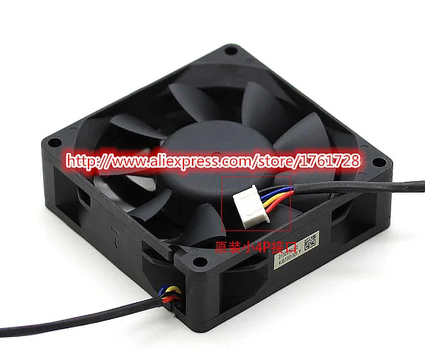 Новый Кулер DBTA0825B2U 8 см 12 В 0 5 А PWM 4 провода|fan screw|fan centrifugalfan toshiba |