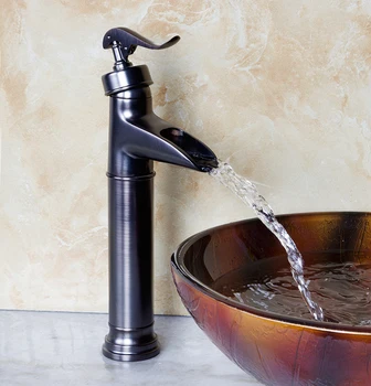 

Bathroom Luxury Oil Rubbed Taps Professional Oil Rubbed Bronze Bathroom Basin kitchen Sink Swivel Mixer Vessel Tap Faucet