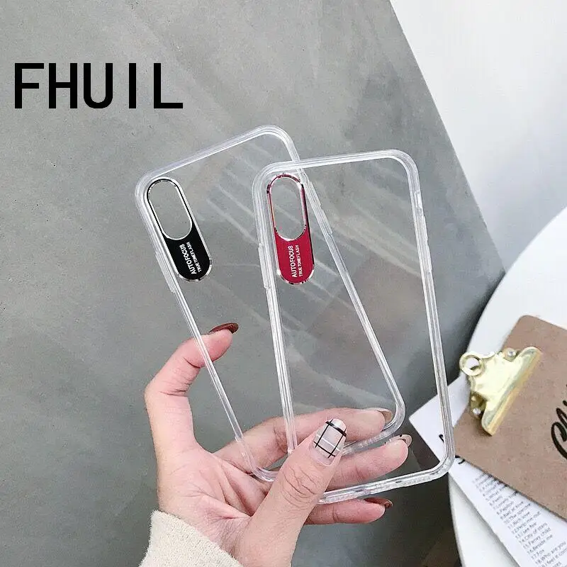 

TPU transparent case For iPhone XS MAX/XR Armor Bumper Shockproof Back Cover Rugged Case for iPhone 7 8 6s plus Phone Accessorie