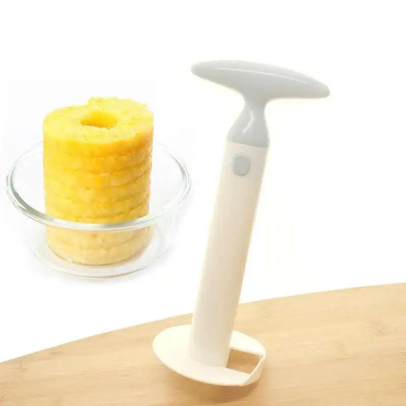

Fruit Tools Plastic Rotary Pineapple Peeler Ananas Cutter Creative Pineapple Cut Fruit Heart Separation Kitchen Tools
