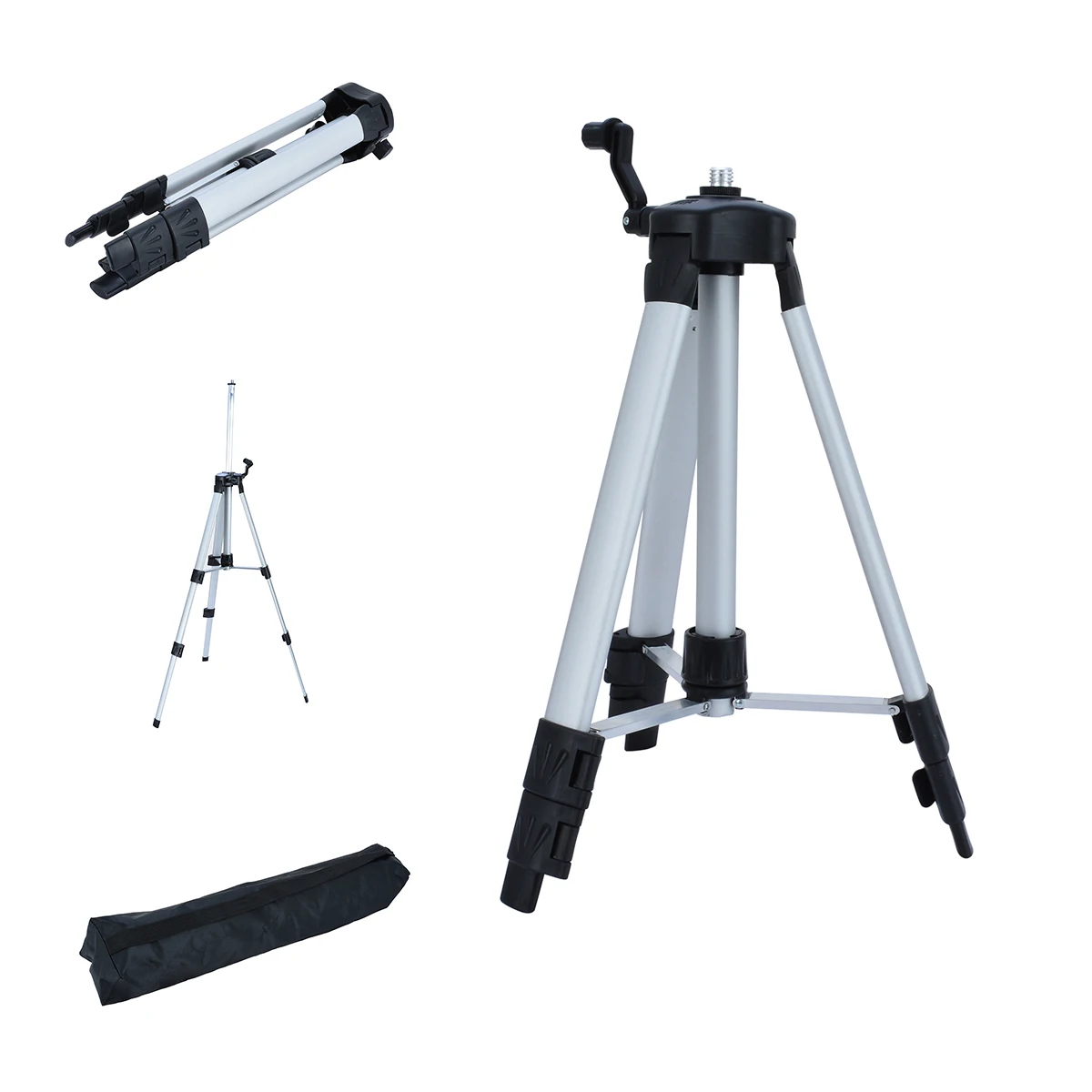High Quality AK435 Laser Level Tripod 360 Degree Self-leveling Cross Laser Level Tripod Analysis Instruments Mayitr
