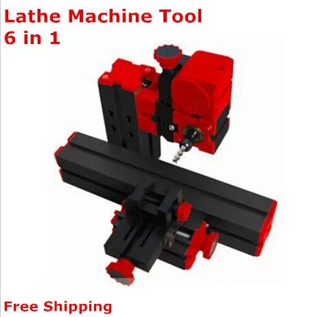 On sale!DIY Mini Lathe Machine 6 in 1 DIY Micro Tool For Wood and Soft Metal | Инструменты