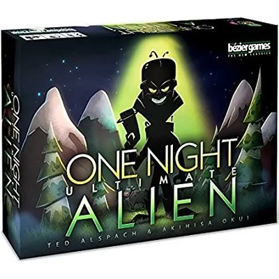 Игры Bezier One Night Ultimate Alien Game one night ultimate werewolf обновленная версия настольная игра для