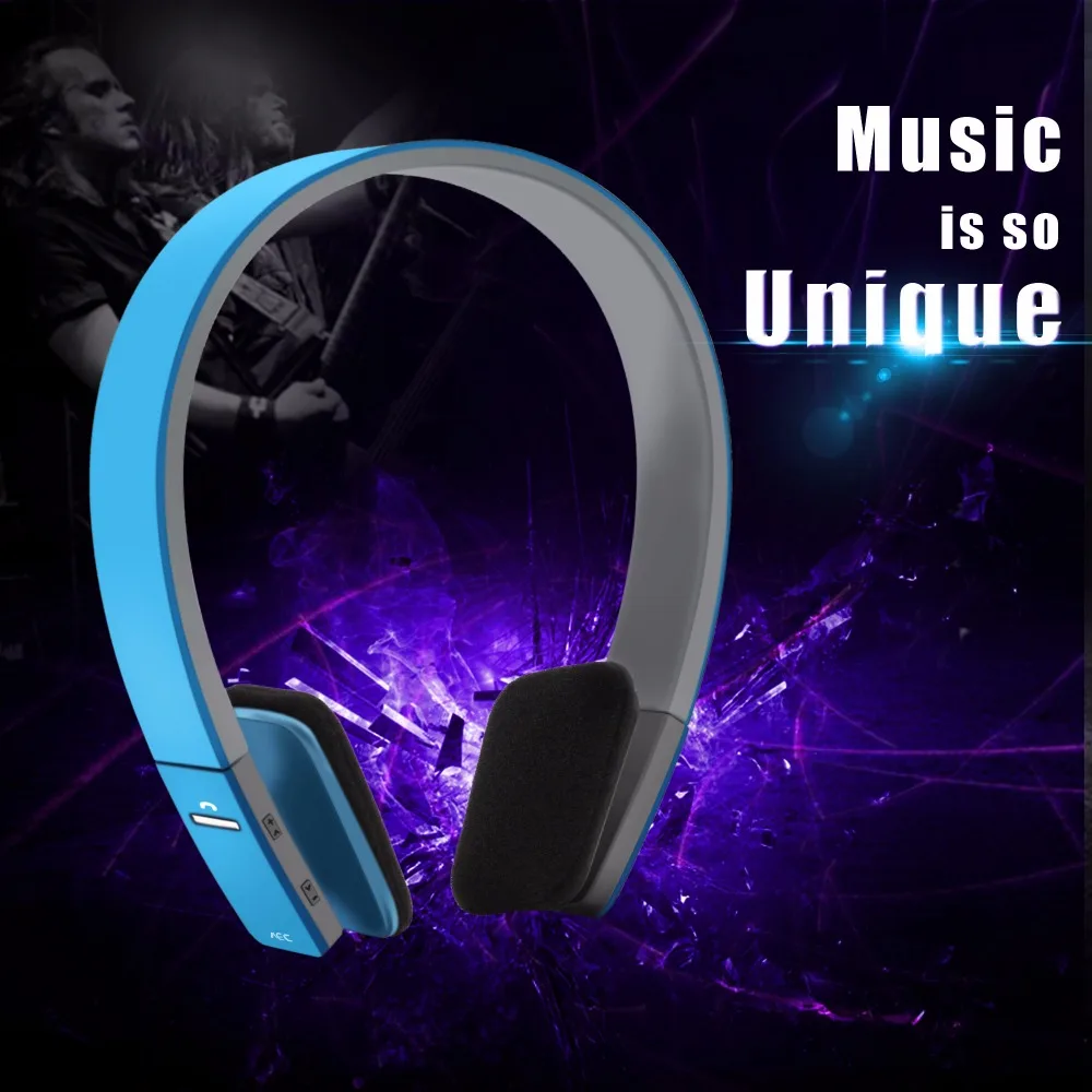 Bluetooth наушники С микрофоном Поддержка громкой связи вызова Line in/out складной