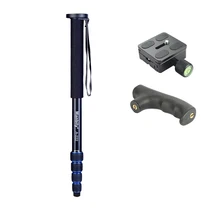 Manbily 165 см Портативный Профессиональный A222 Алюминий Камера Ручной Стабилизатор штатив монопод с M1 для выставочного стенда и шаровая Головка для цифровой зеркальной камеры Canon Nikon sony Камера