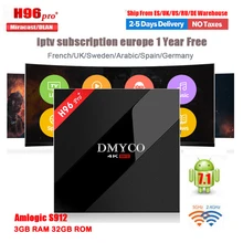 H96 Pro TV Box 3GB 32GB Amlogic S912 font b Octa b font font b Core