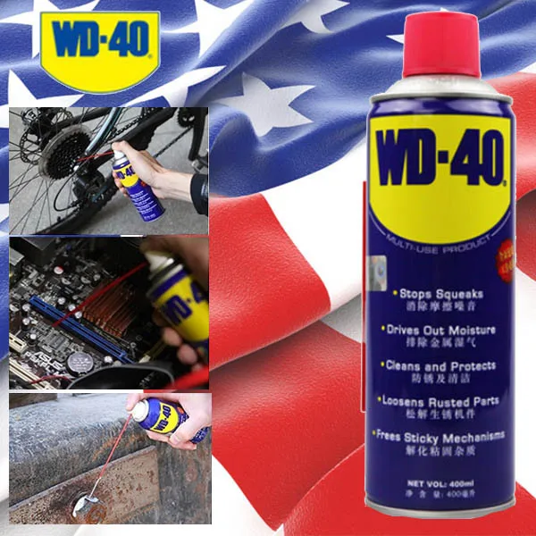 WD 40 Universal Rust rust lubricant lock screw loose window Lubricants