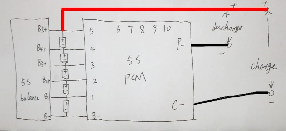 5S with balance wiring