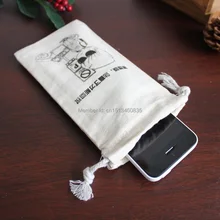 100 шт./лот CBRL джутовые мешки, джут мешок, льняной мешочек для аксессуары/Зерновые/мобильного телефона, различные цвета, размер подгонять