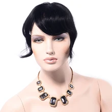 LADYSTAR remy волосы челка для женщин человеческие волосы один кусок Клип В Волосы взрыва/бахрома можно отрезать любой длины, как вам нравится