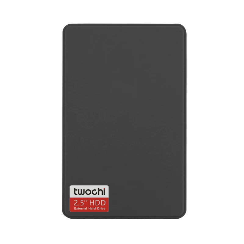 TWOCHI A1 5 цветов 2,5 ''USB2.0 Внешний жесткий диск 60GB Хранение портативный HDD диск Plug and Play в продаже - Цвет: Черный