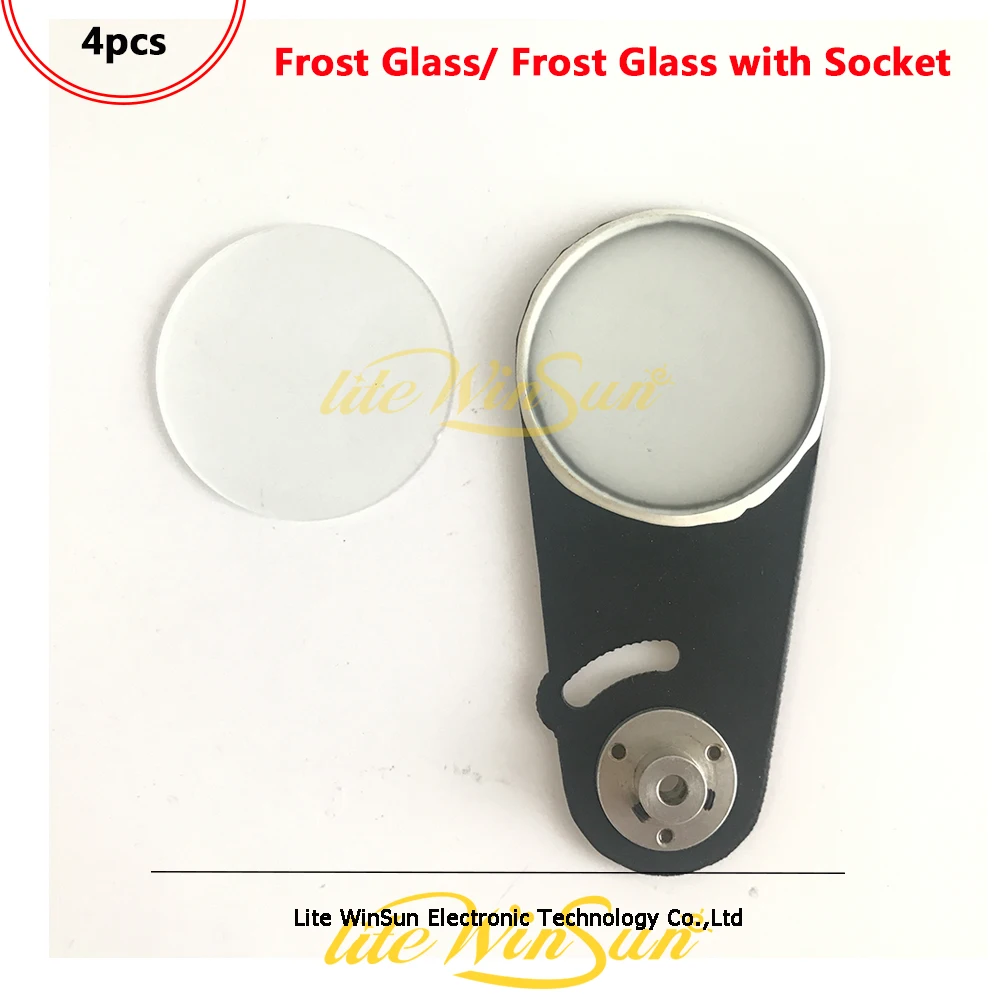 Efeito de Geada Filtro de Vidro com Soquete do Quadro para o Feixe Pces 5r 200 Feixe Luz Movente Cabeça Geada Efeito 4 7r 230 w