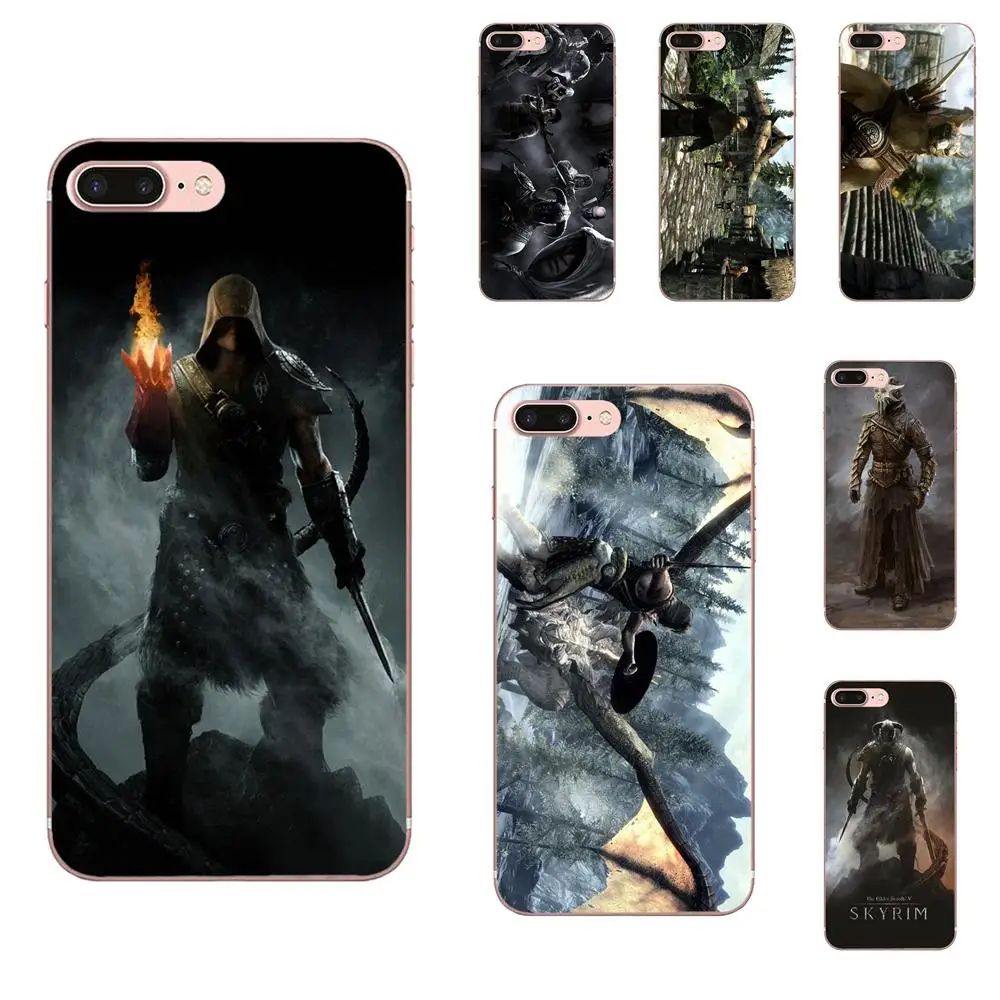 

TPU Cover Cases For LG G2 G3 G4 G5 G6 G7 K4 K7 K8 K10 K12 K40 Mini Plus Stylus ThinQ 2016 2017 2018 Skyrim Game