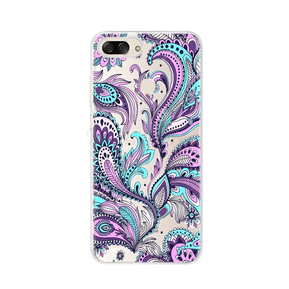 Cool Fashion Phone Case For Asus Zenfone Max Plus M1 Soft TPU Back Cover Case For Asus Zenfone Max Plus M1 ZB570TL X018D Case - Цвет: Лаванда