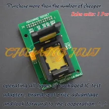  eMMC 169/153 test socket Size=14X18mm Pitch=0.5mm