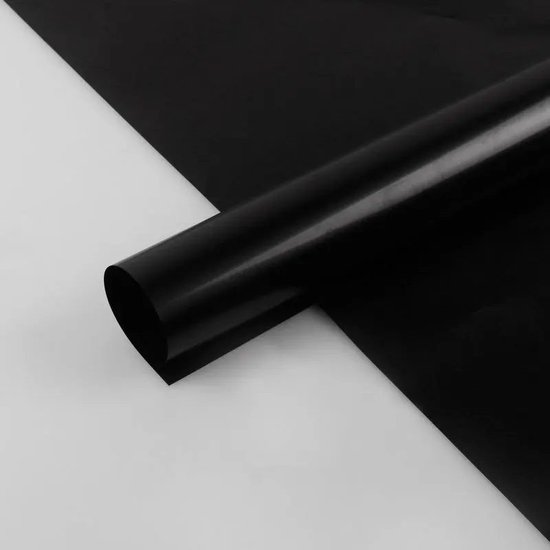 1.34 – Black Waterproof (Thin) – Korean Style Wrapping Paper