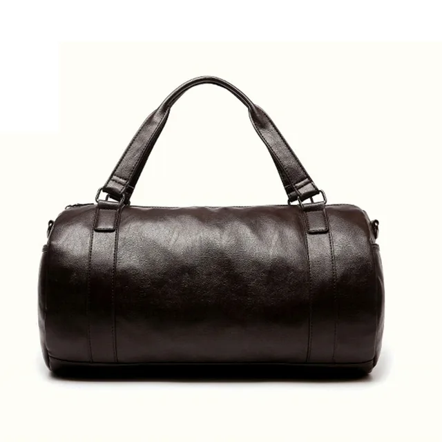 Best Offers Large Capacity Men's Sport Bag Waterproof PU Leather Round Duffel Shoulder Bag Handbag Travel Bag Gym Bag Best Offers Large Capacity Men's Sport Bag Waterproof PU Leather Round Duffel Shoulder Bag Handbag Travel Bag Gym Bag