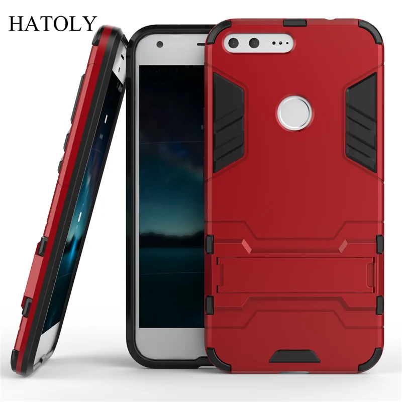 

For Cover Google Pixel XL Case Rubber Robot Armor Shell Hard Back Phone Case for Google Pixel XL Cover for Google Pixel XL 5.5"