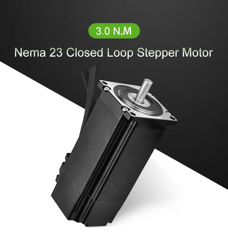 Rtelligent-servomotor de passo com codificador, nema 23