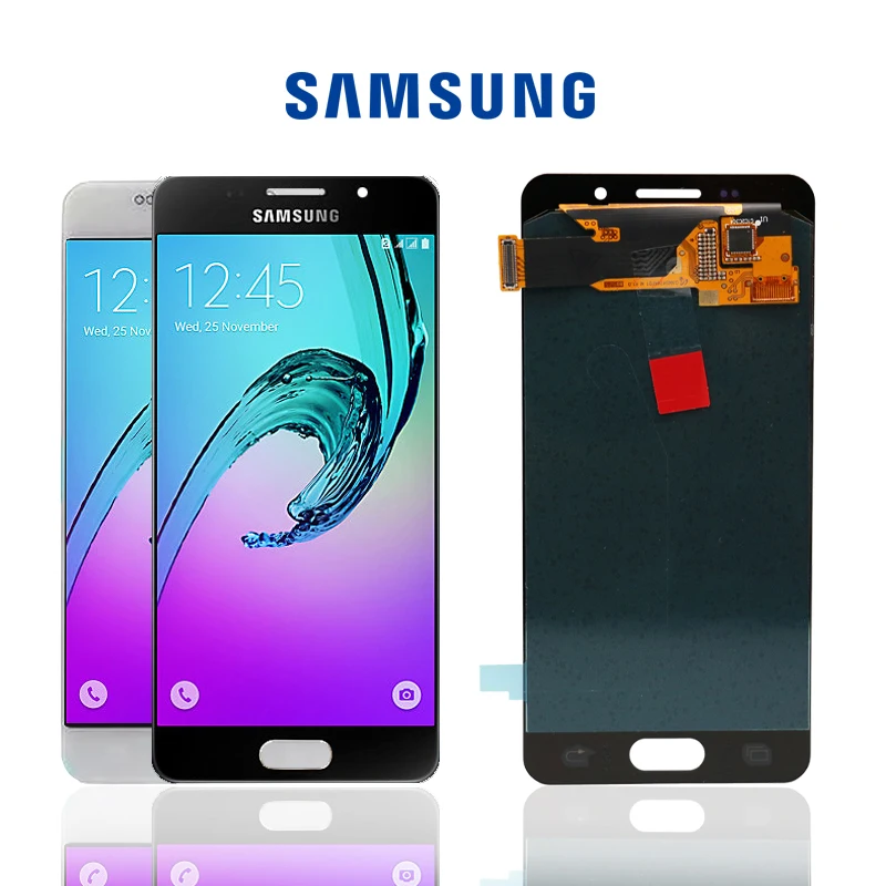 

Original 4.7'' SUPER AMOLED For SAMSUNG Galaxy A3 2016 A310 A310F A3100 LCD Display Touch Screen Digitizer Assembly