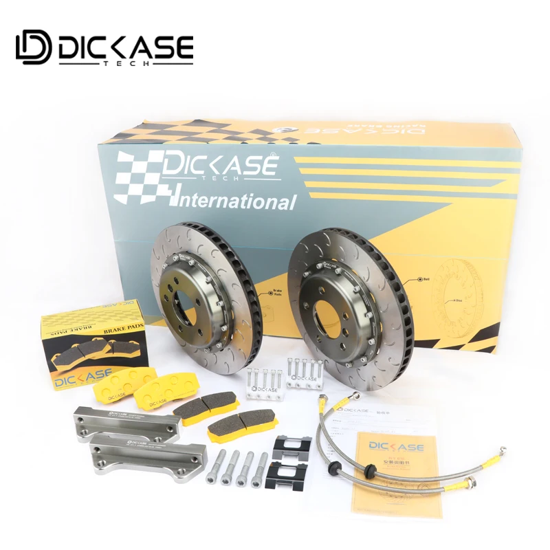 Buen rendimiento sistema de freno automático de buena calidad rotor de freno de gancho J para kit de freno grande de 6 macetas para mercedes w202 18 borde