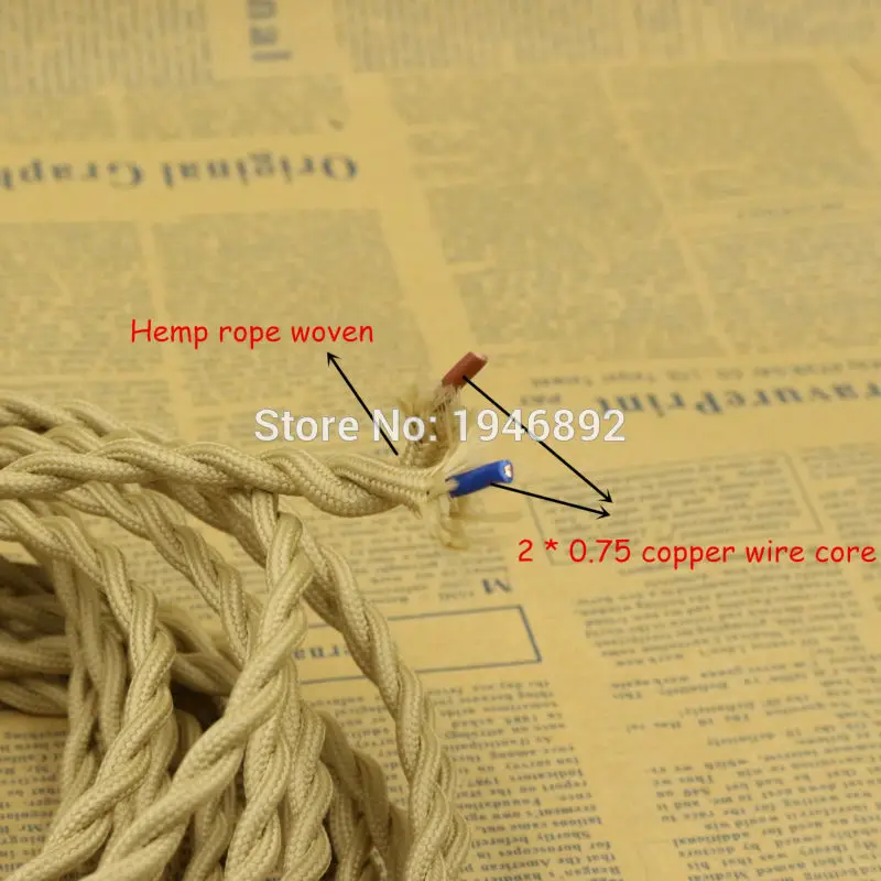 5m-lot-2x0-75-Vintage-rope-Wire-Twisted-Cable-Retro-Braided-Electrical-Wire-Fabric-Wire-DIY