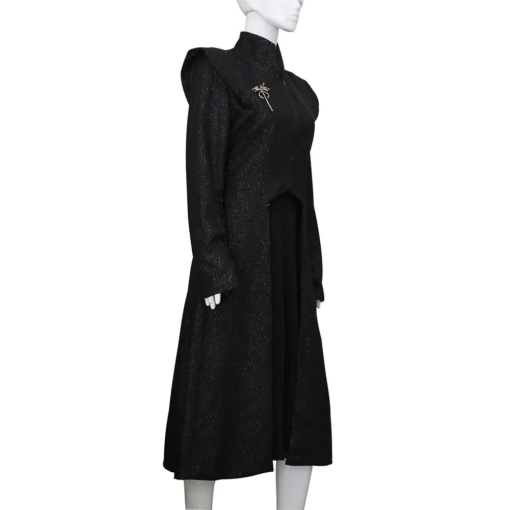 Free Shipping Daenerys Targaryen Costume Cosplay Halloween Dress Cosplay Game of Thrones Season 7 Costume Fancy Dress (18)