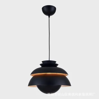 

Nordic modern LED Vintage Loft Pendant Lights Lamps Aluminum Suspension luminaire Wood Hanging Lightings Kitchen