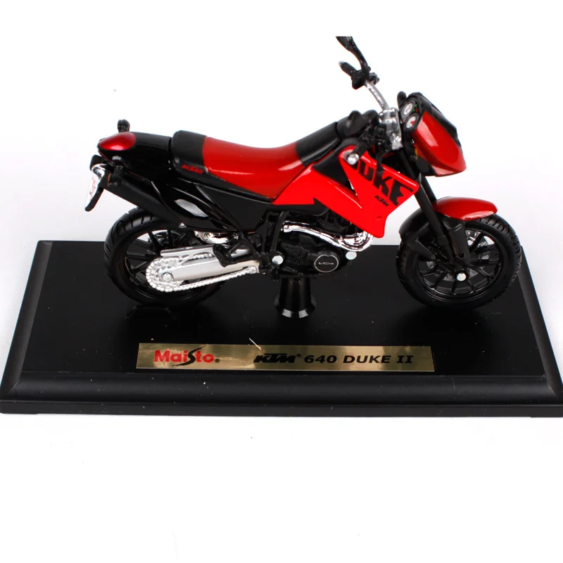 Модель мотоцикла MAISTO 1:18 KTM 640 Duke II игрушка из литая под давлением новинка в коробке