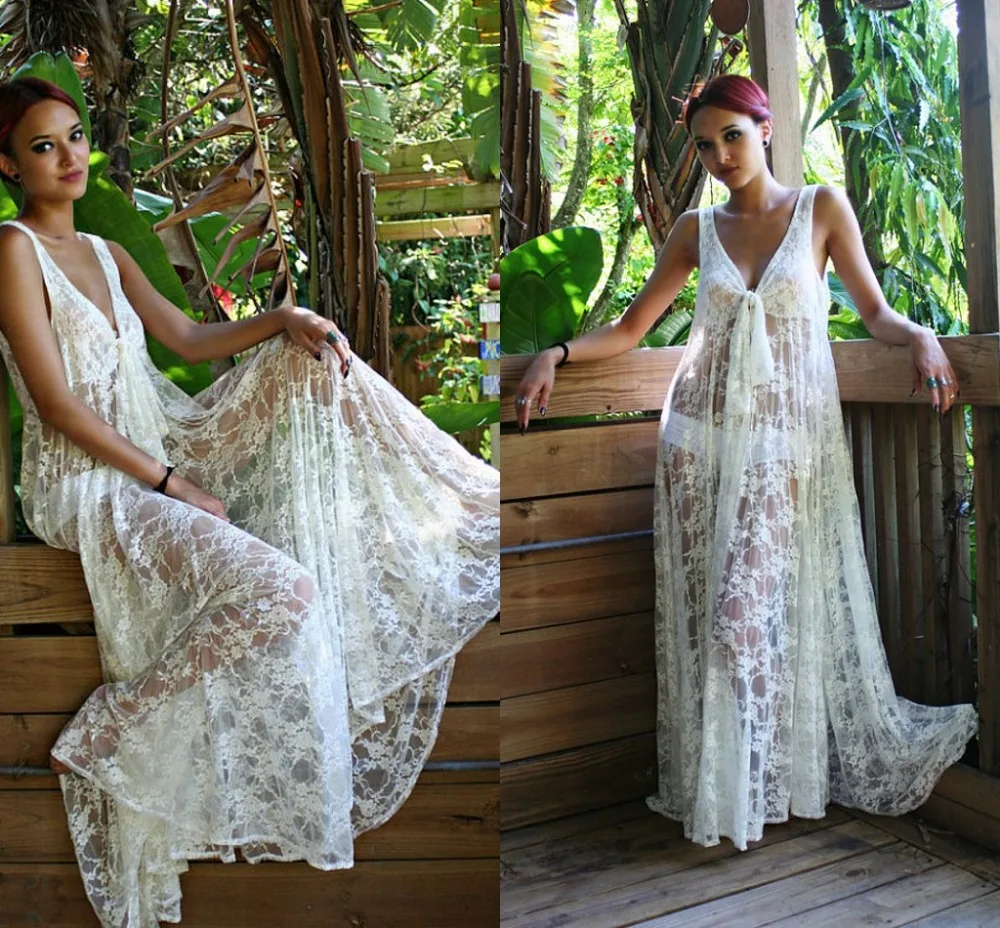 white wedding bathing suit