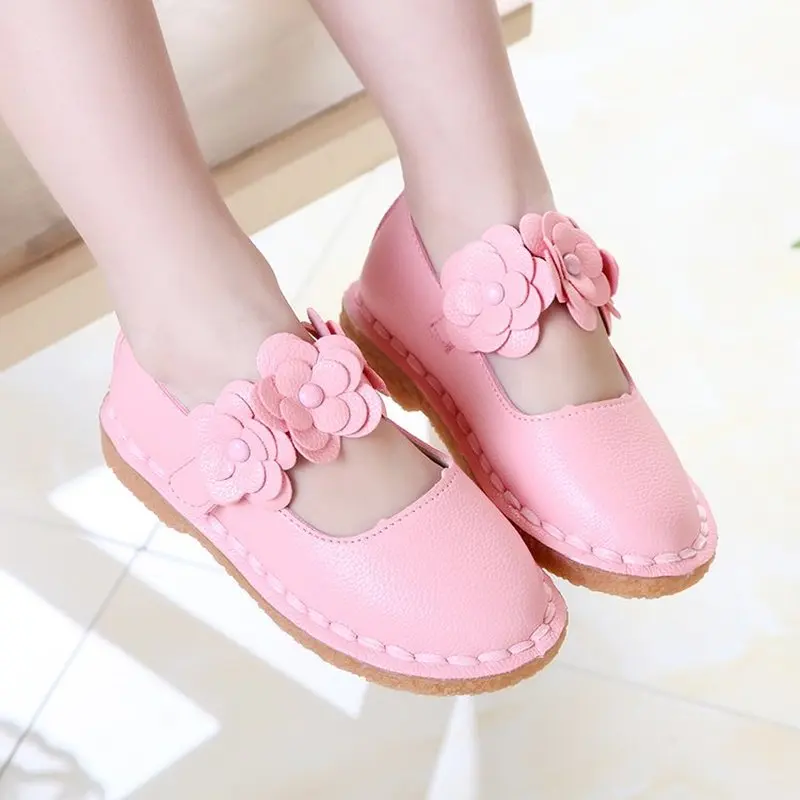 Кроссовки для маленьких девочек повседневная детская обувь слипоны Лоферы розовый цвет детское платье обувь для маленьких девочек мягкая