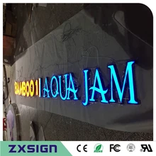 Пользовательские наружная реклама передняя крышка буквы из акрила с подсветкой, светодиодные буквы канала