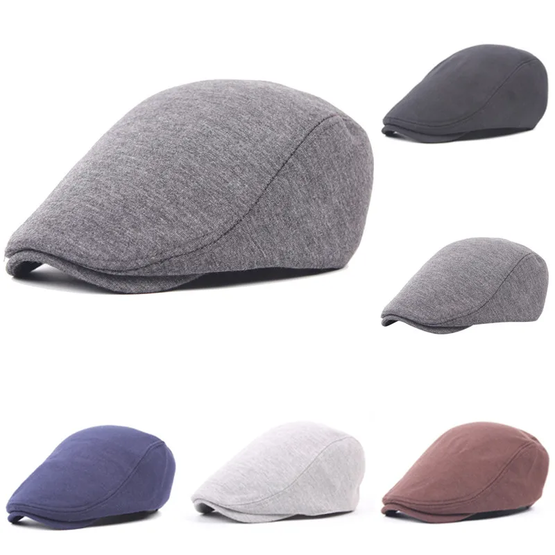Горячие береты зимняя одежда аксессуары черный серый елочка Newsboy для мальчика твидовая плоская кепка мужская шапка Gatsby femme