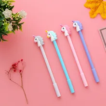 1 шт. kawaii маркеры милый мультфильм Единорог шаблон офисные канцелярские перманентные граффити Искусство Маркер Знак тонкая ручка